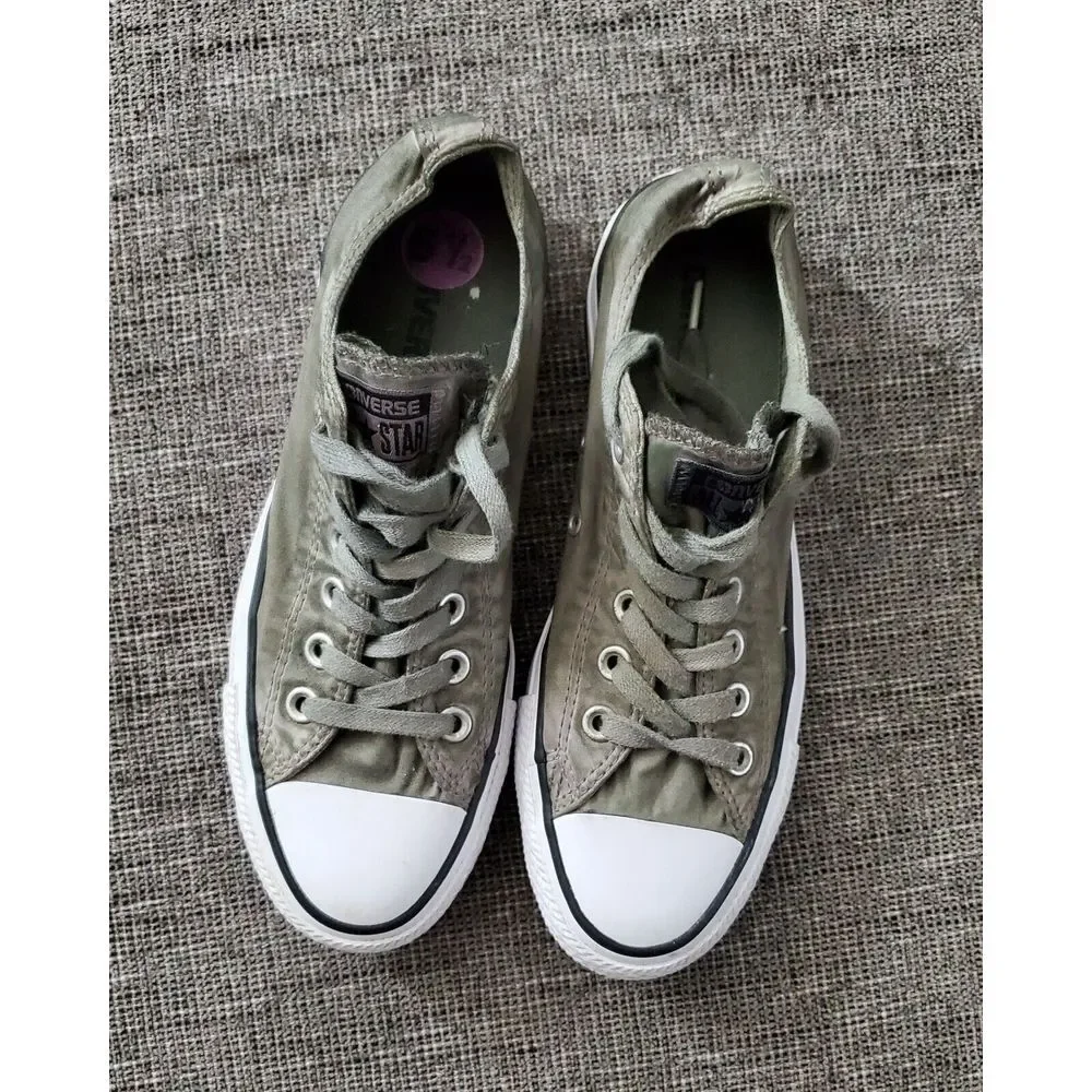 Converse Women's Chuck Taylor All Star Kadin Sneaker Green 155392C‎ Size 6.5 - Picture 5 of 7